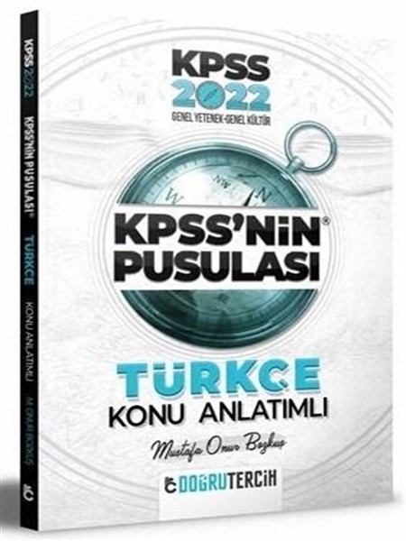 Doğru Tercih 2022 KPSS nin Pusulası Türkçe Konu Anlatımı - Mustafa Onur Bozkuş Doğru Tercih Yayınları